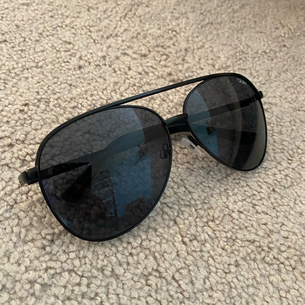 Quay High Key Aviators Black